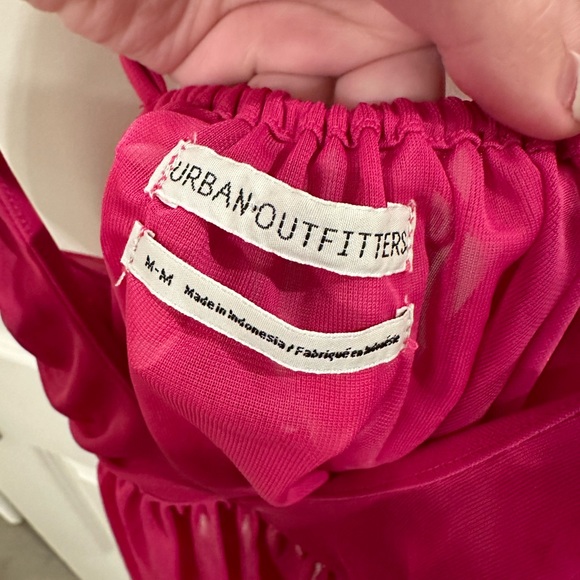 Urban Outfitters Pink Ruched Cami Top - Picture 4 of 5